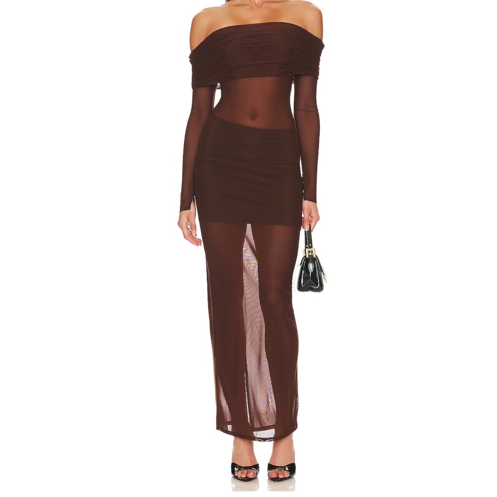 Lovers and Friends - Maxi Dress in Chocolate Brown